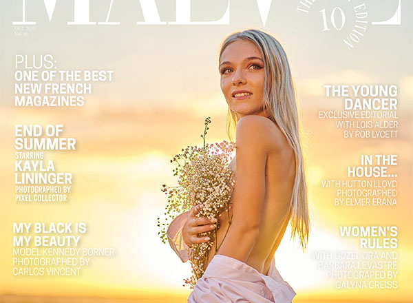 Malvie Magazine Artist Edition Cover by Ryan Stead