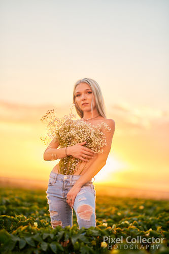 Modelling session at sunset with Kayla.