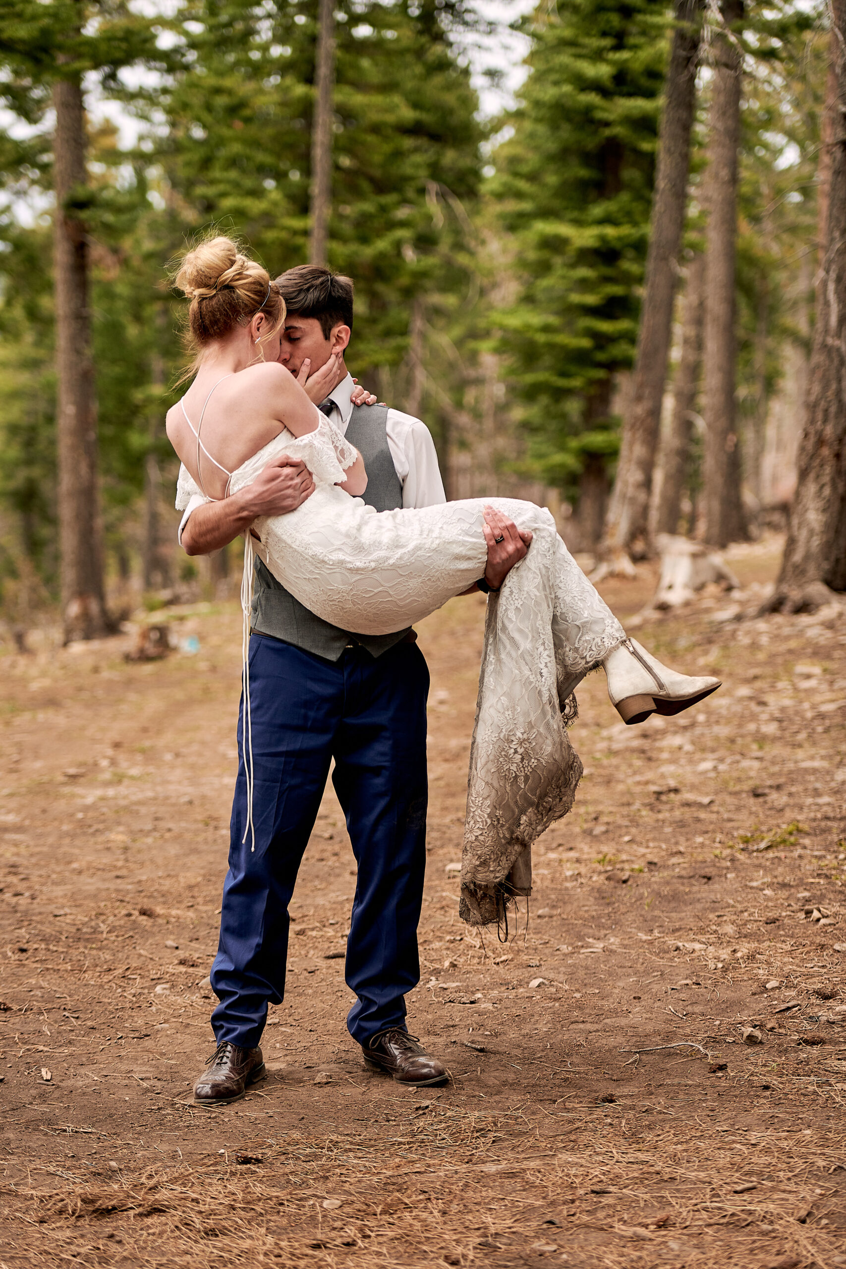 Elopement Photo in Lincoln National Forest
